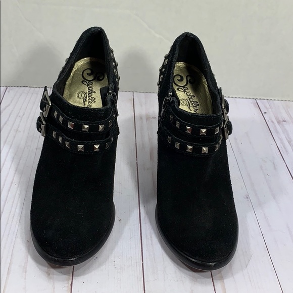 Seychelles black suede studded shooties - Picture 2 of 8